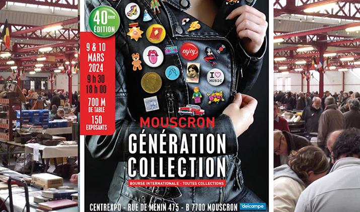 Génération Collection Mouscron 2024, un salon pour toutes les passions