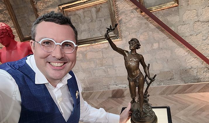 Un bronze signé Drouot acquis dans Affaire Conclue